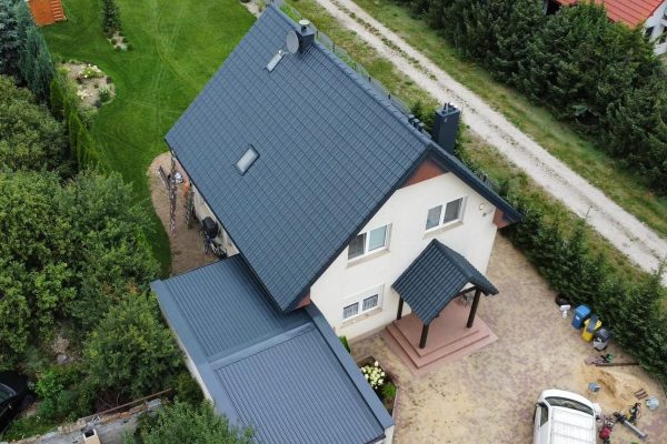 Mycie i Malowanie dachu z dachówki betonowej Łódź Złotno