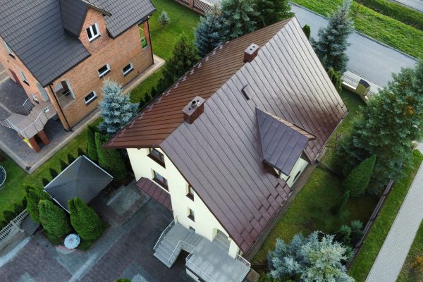 Mycie i malowania Dachu z blachy na rąbek Widawa